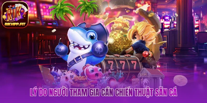 Nguyên nhân người tham gia cần chiến thuật săn cá